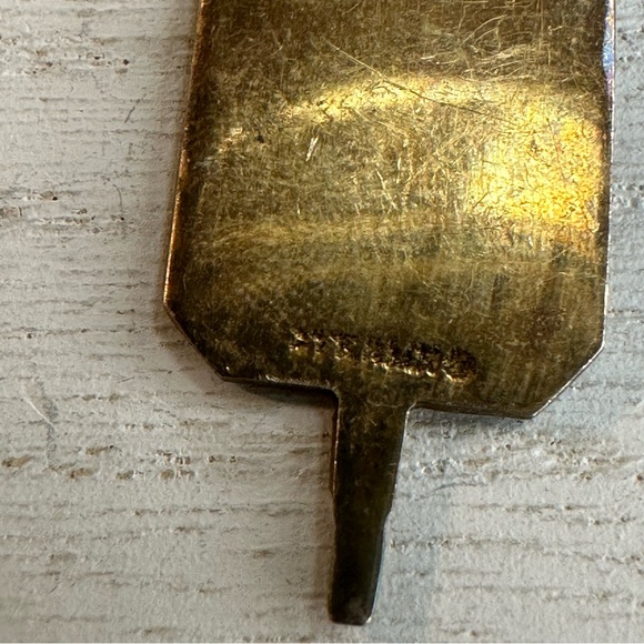 Vintage WWII Era Sweetheart Empty Portrait Sterling Silver Pin - Picture 6 of 7